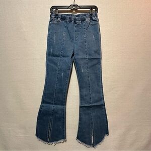 NWT Hayden Los Angeles distressed pull on jeans - size M